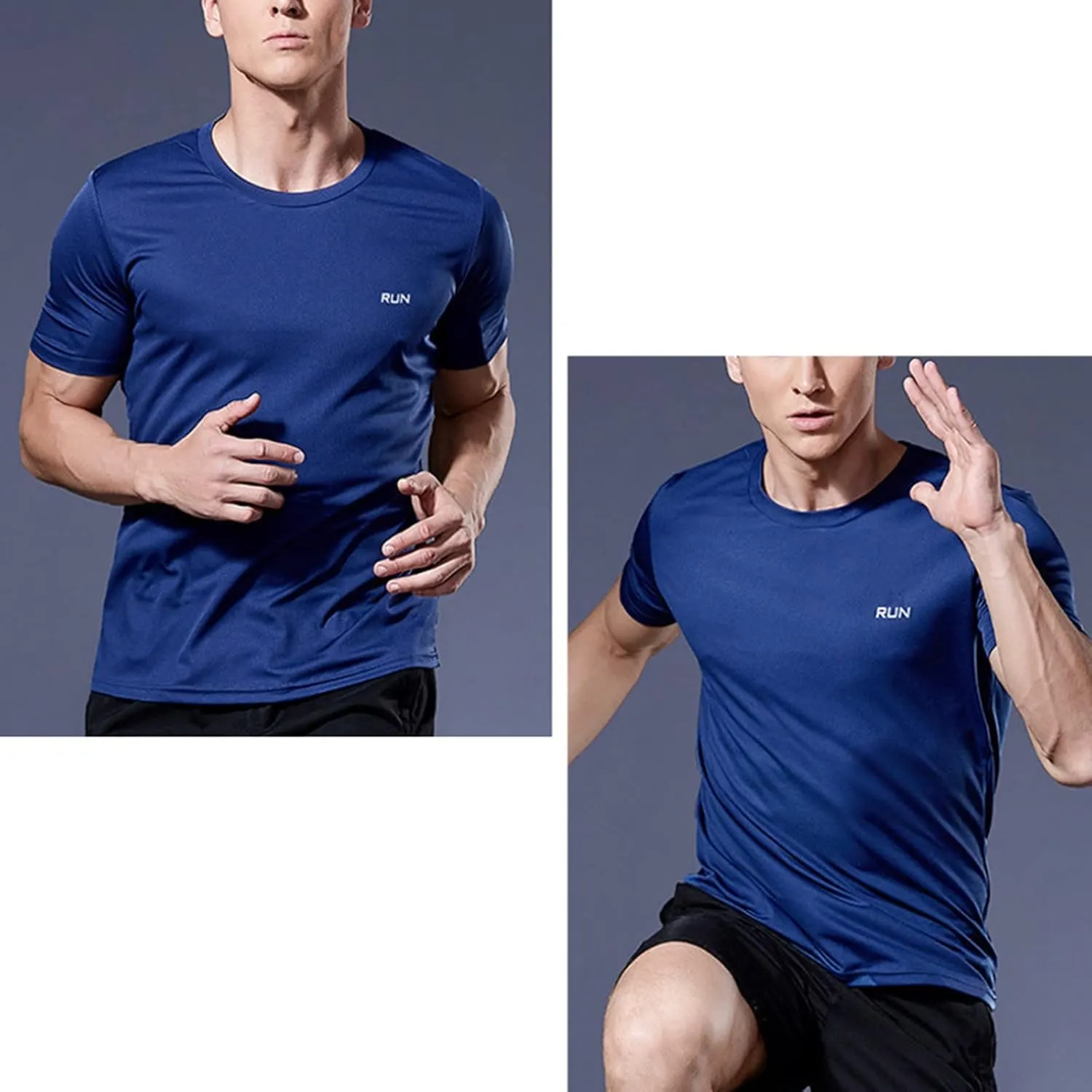 2025 Ice Silk Tops for Men Athletic Summer Loose Fit Tshirt Casual Plus Size T Shirts Cute Loose Fitting Going Out