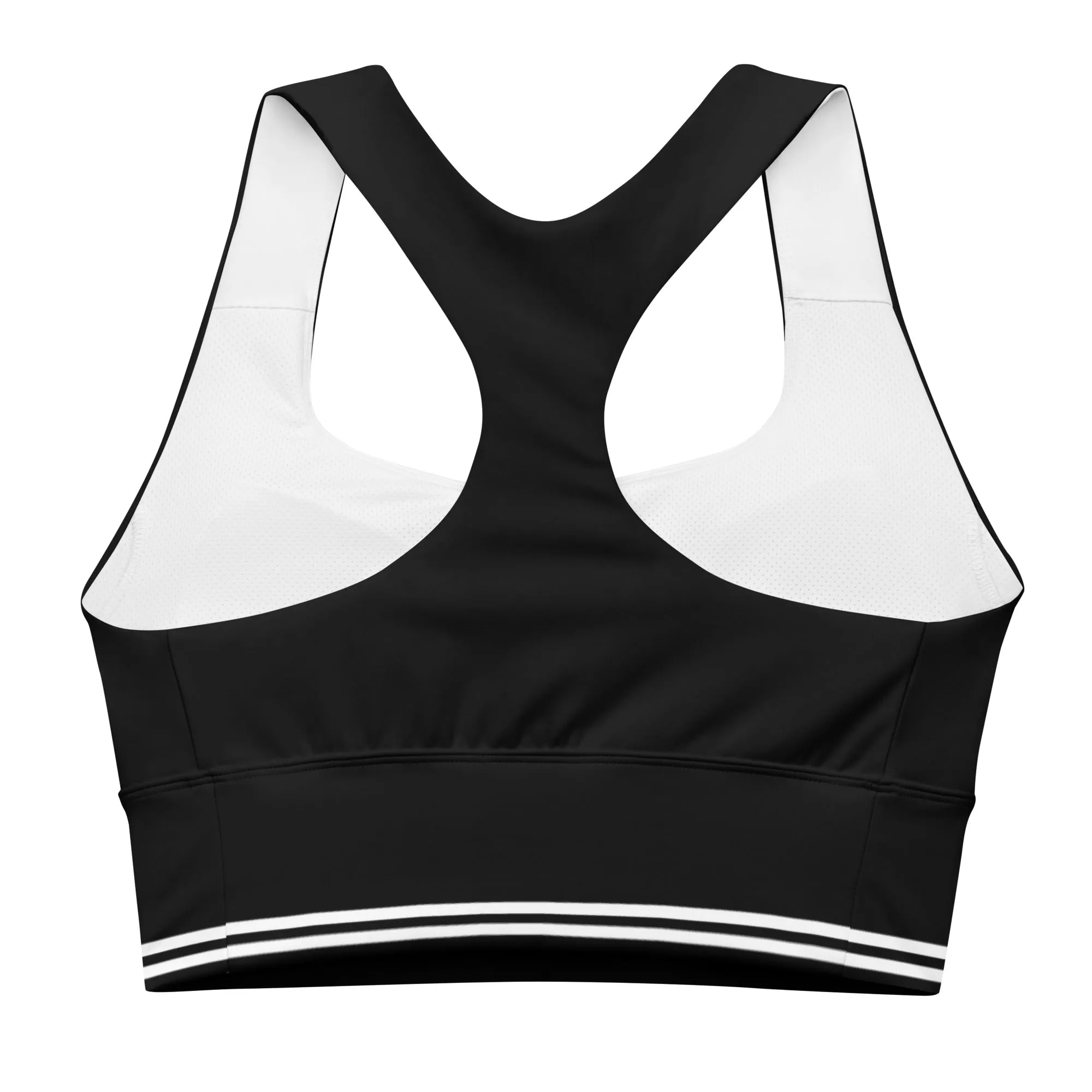 Athleisure Fashion Longline Sports Bra, lioness-love