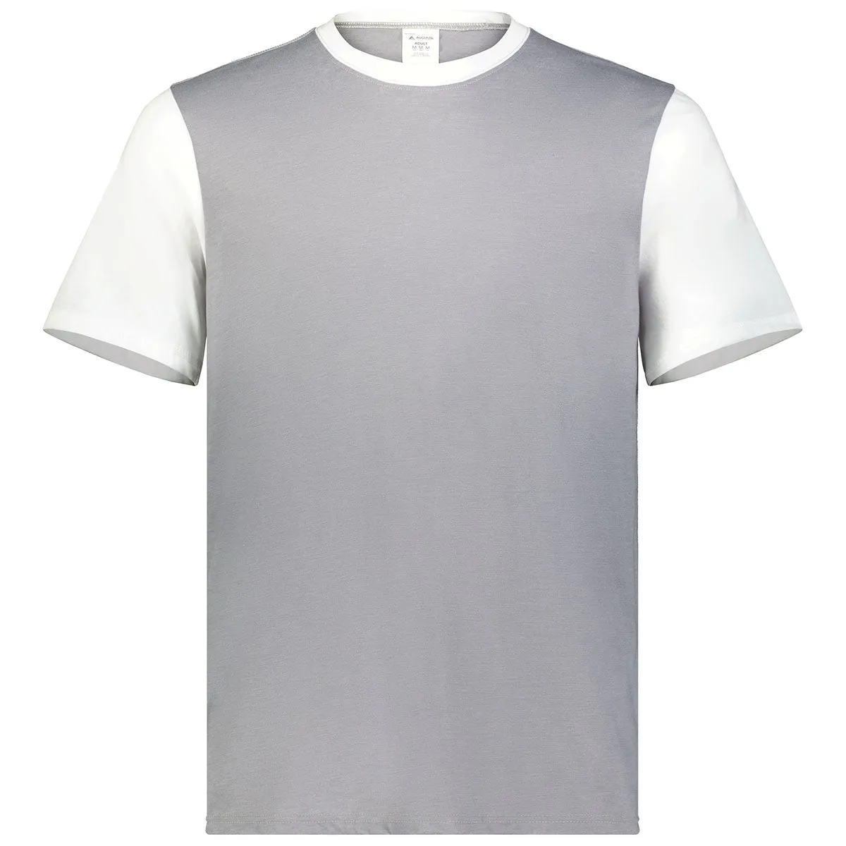 Augusta Sportswear Men's Grey Heather/White Gameday Vintage Ringer Tee