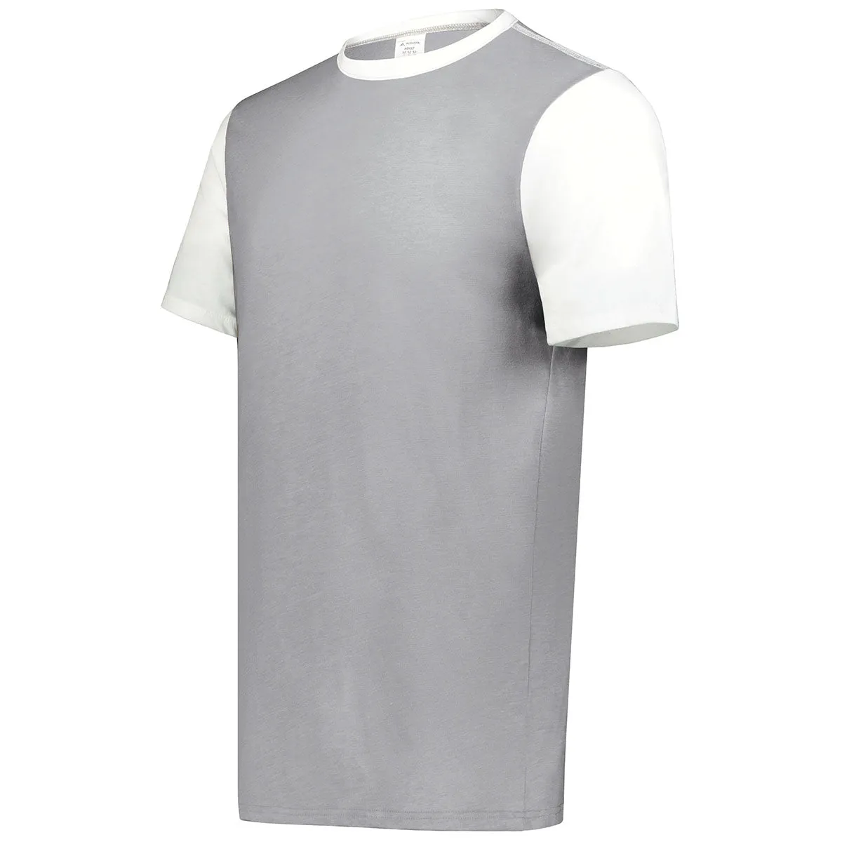 Augusta Sportswear Men's Grey Heather/White Gameday Vintage Ringer Tee