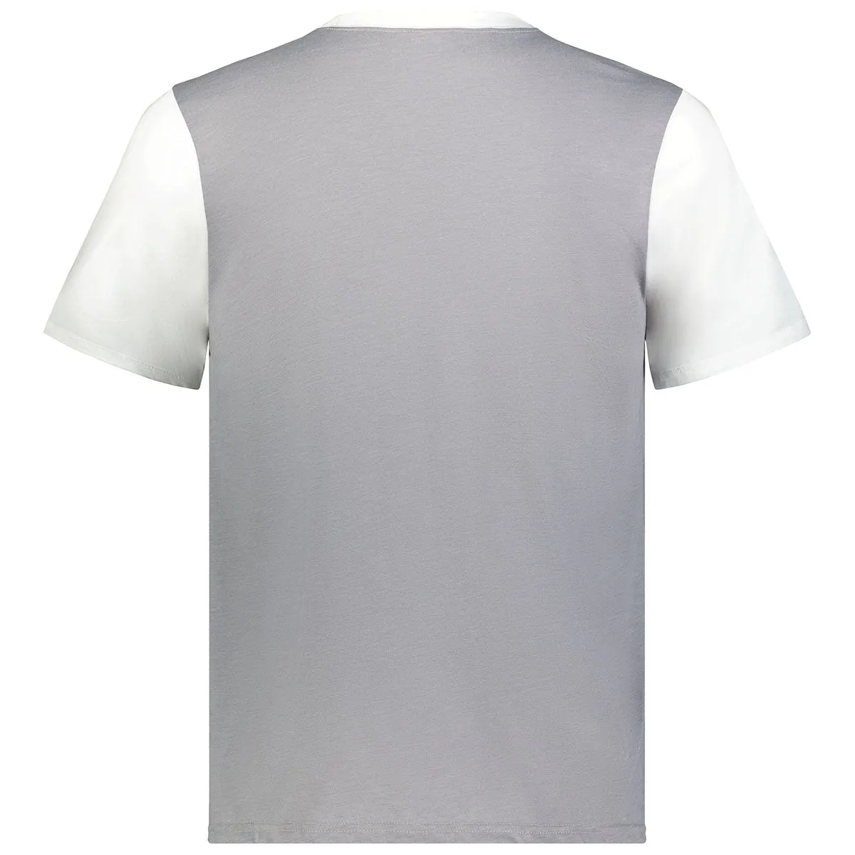 Augusta Sportswear Men's Grey Heather/White Gameday Vintage Ringer Tee