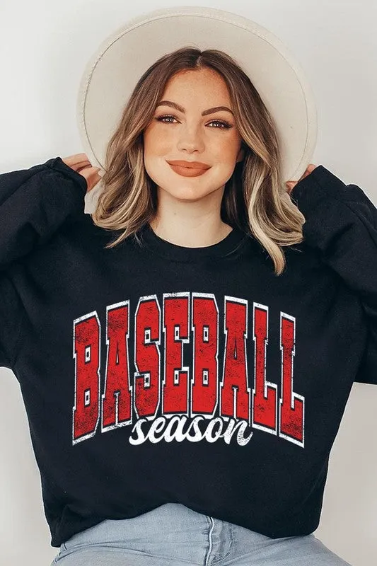 Baseball Season Graphic Sweatshirts