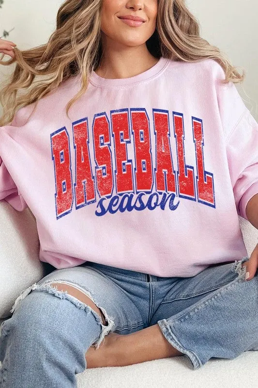 Baseball Season Graphic Sweatshirts