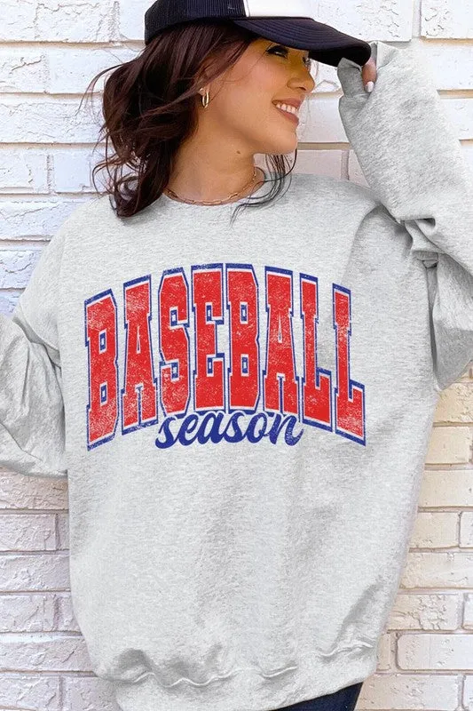 Baseball Season Graphic Sweatshirts