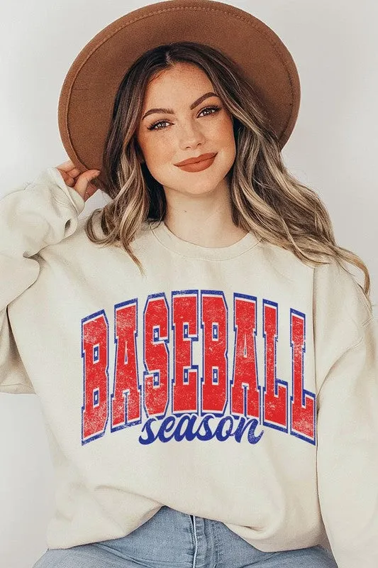Baseball Season Graphic Sweatshirts