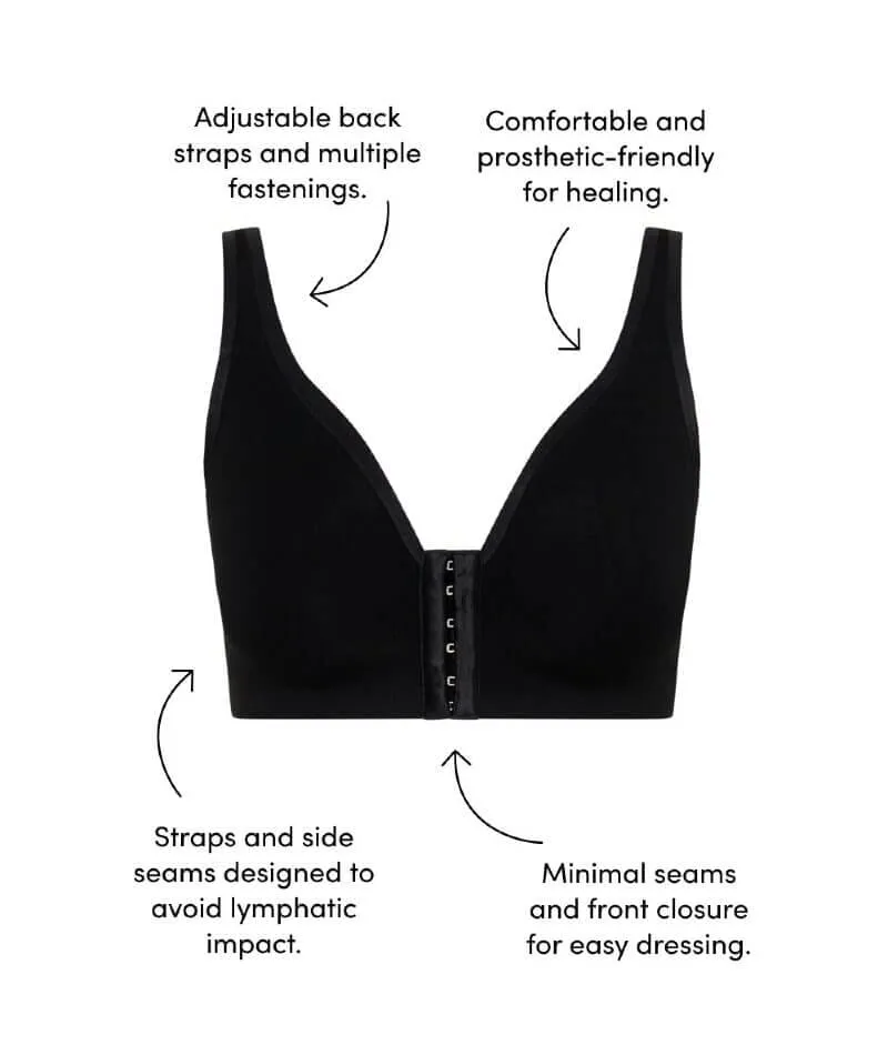 Berlei Post-Surgery Recovery Wire-free Bra - Black