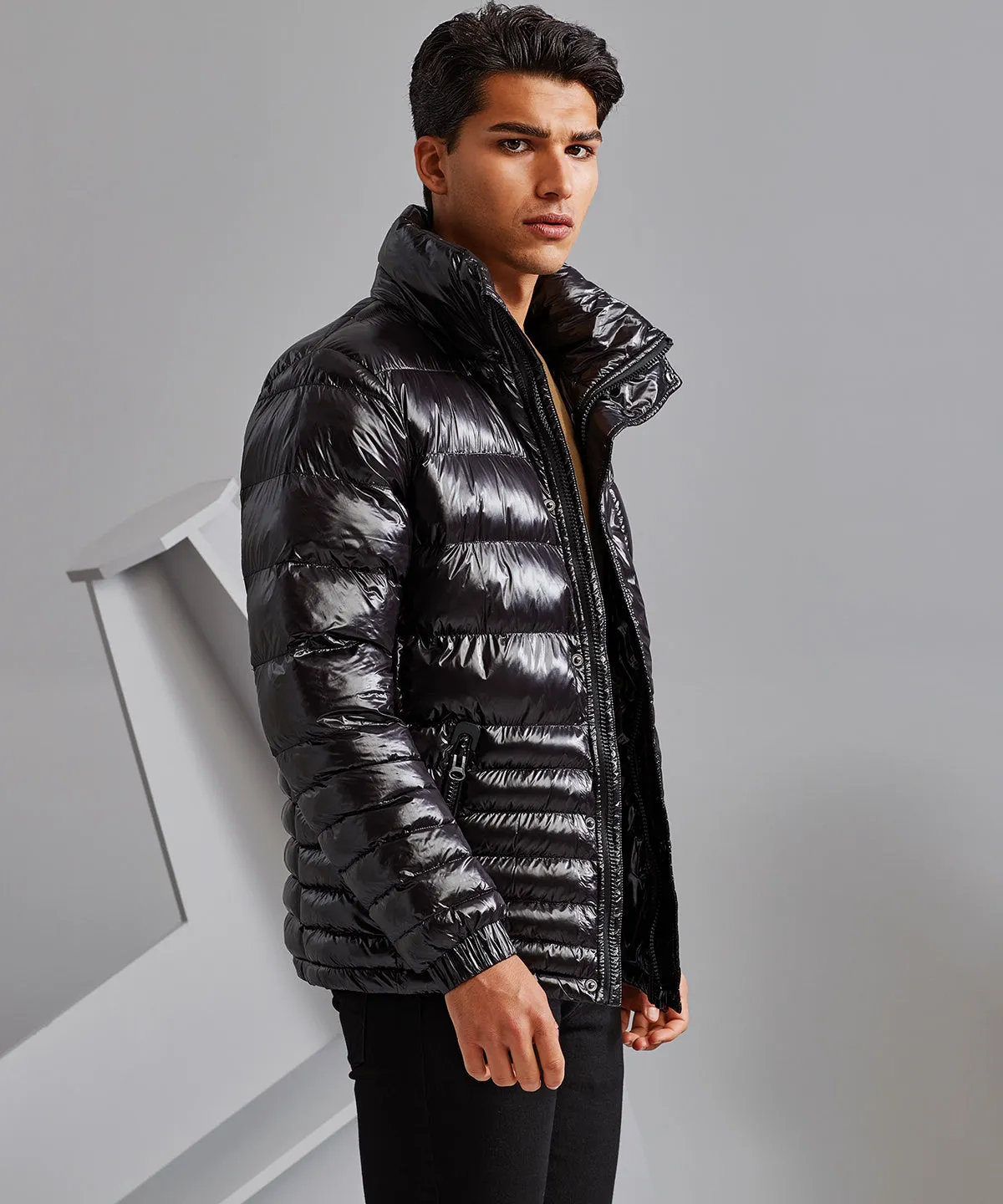 Black - Sloper padded jacket