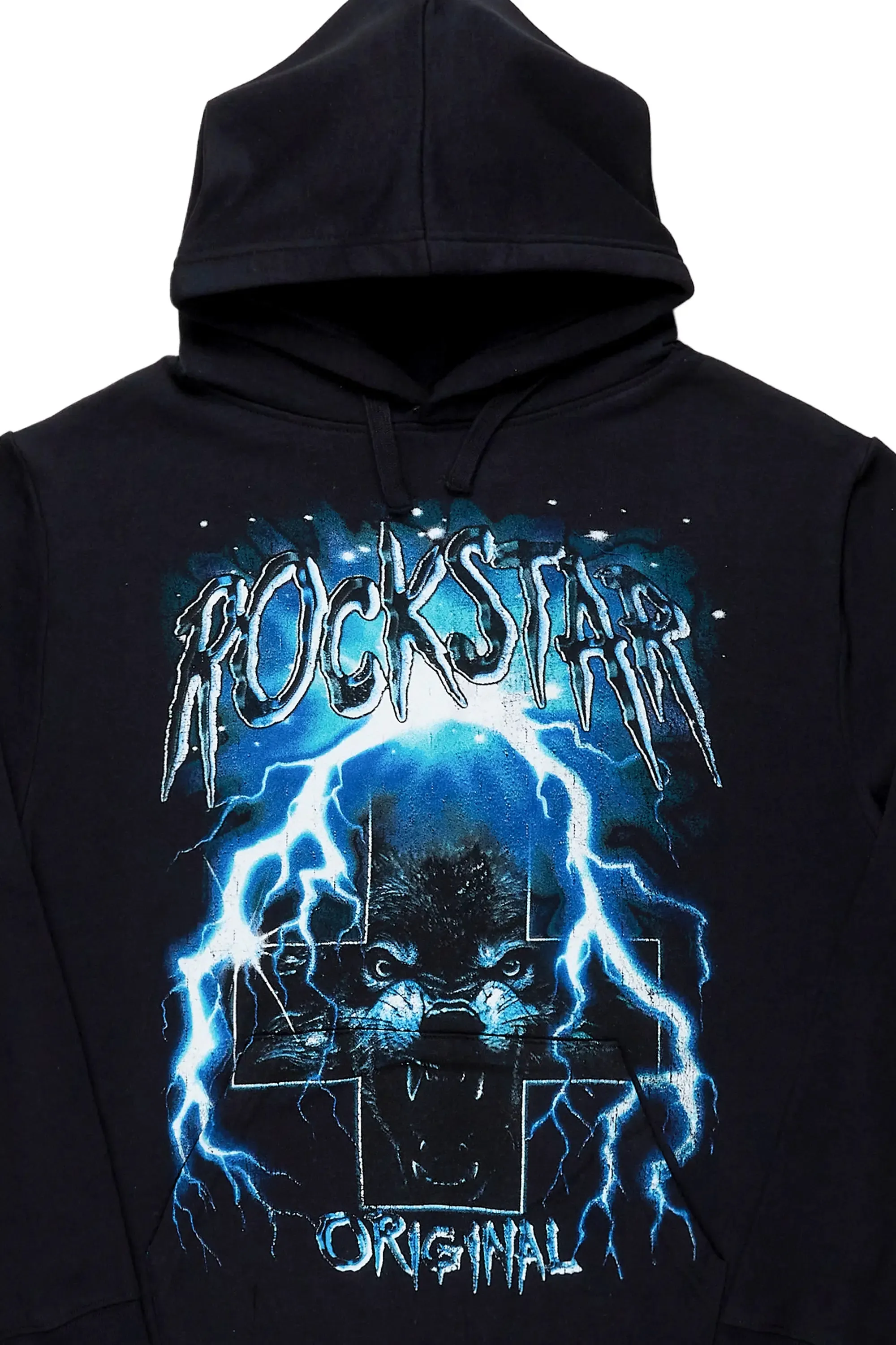 Bolk Black Graphic Hoodie