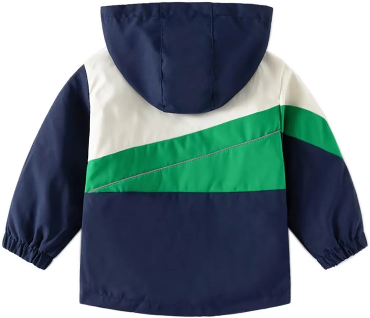 Boys' Hooded Dinosaur Jacket Windbreaker Outerwear