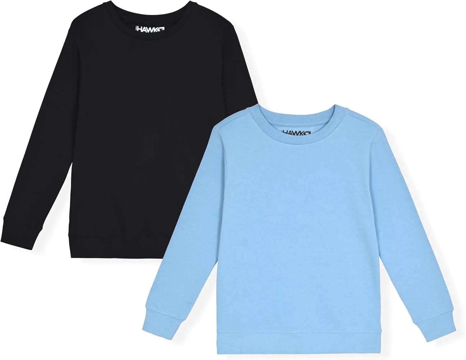 Boys Sweatshirts for Kids Crew Neck Sweater | 2 Pack and 3 Pack Fleece Sweatshirts for Boys