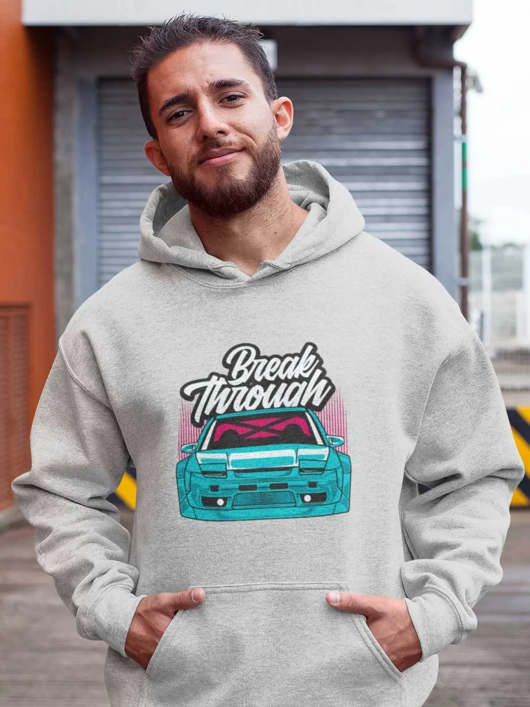 Break Through - Car Hoodie
