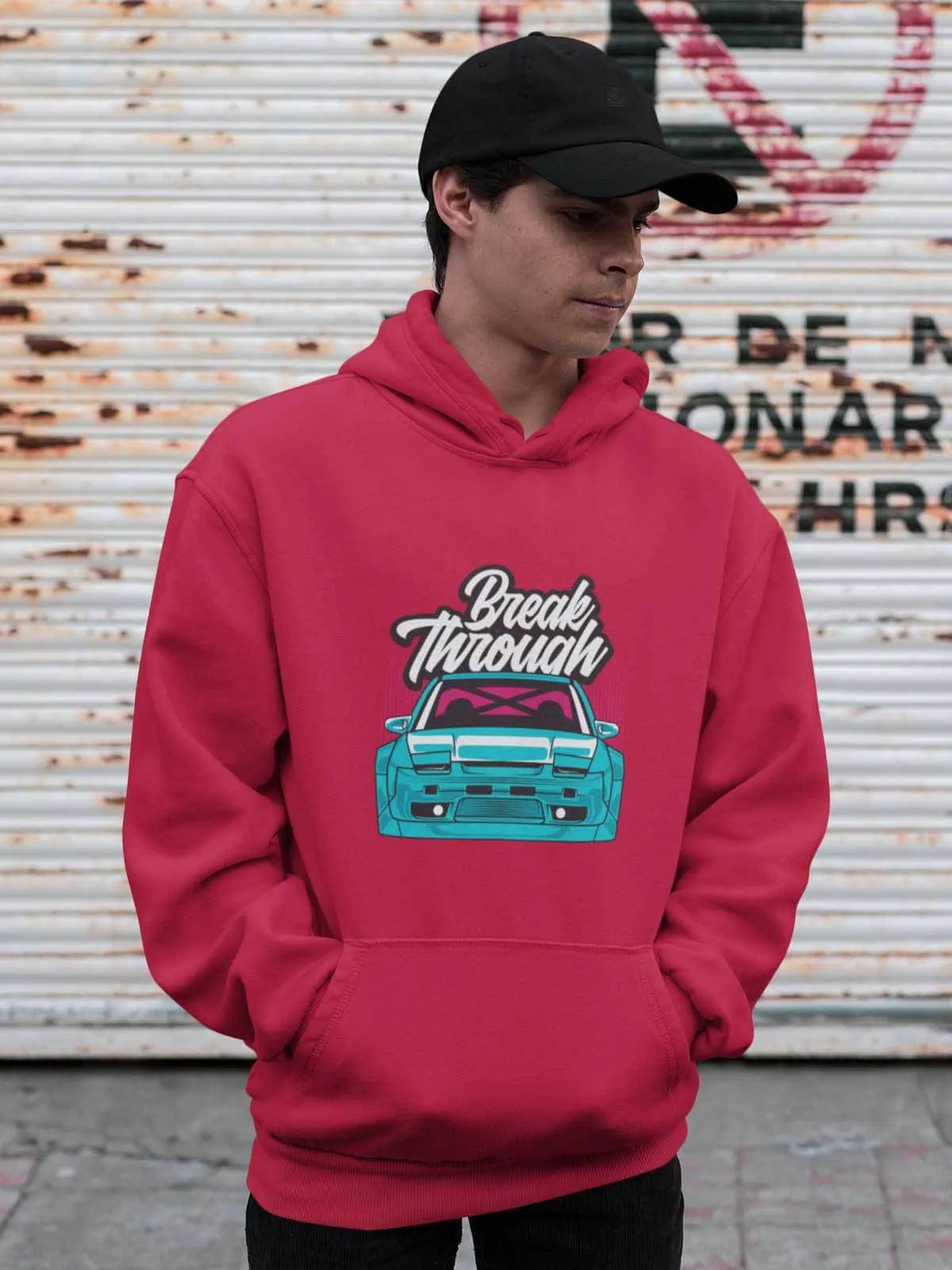 Break Through - Car Hoodie