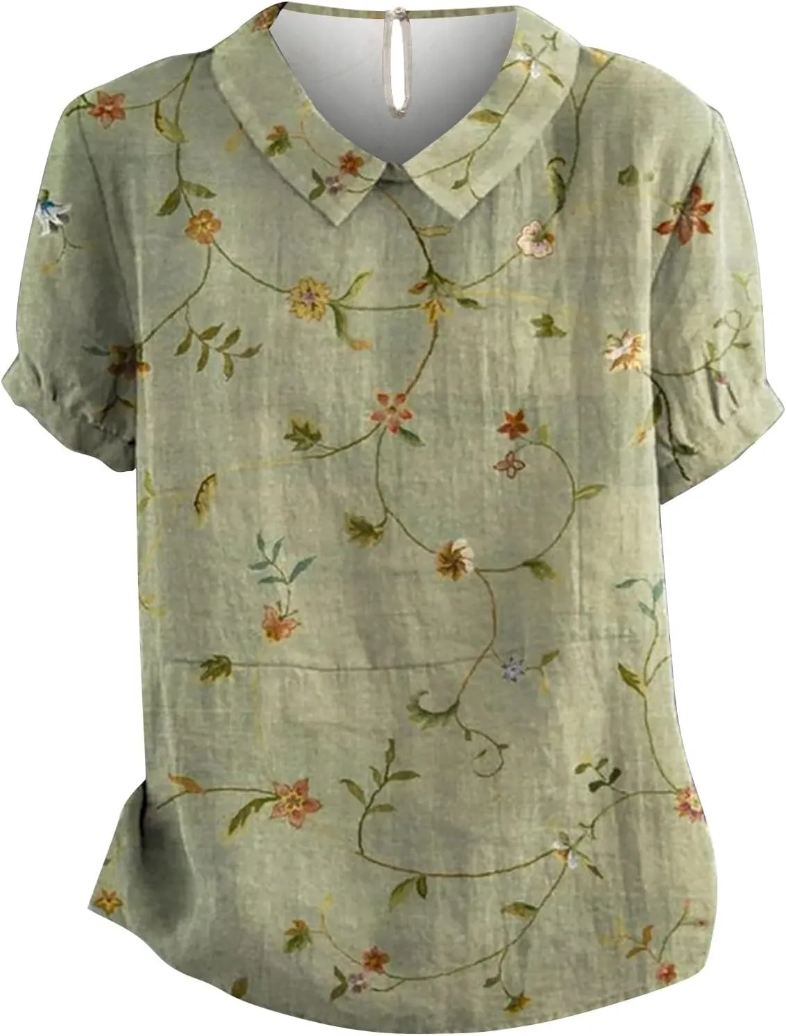 Button Down Shirts for Women Sleeve Button Down Up Shirt Casual Collared V Neck Tops Shirts Cotton Shirts for Women