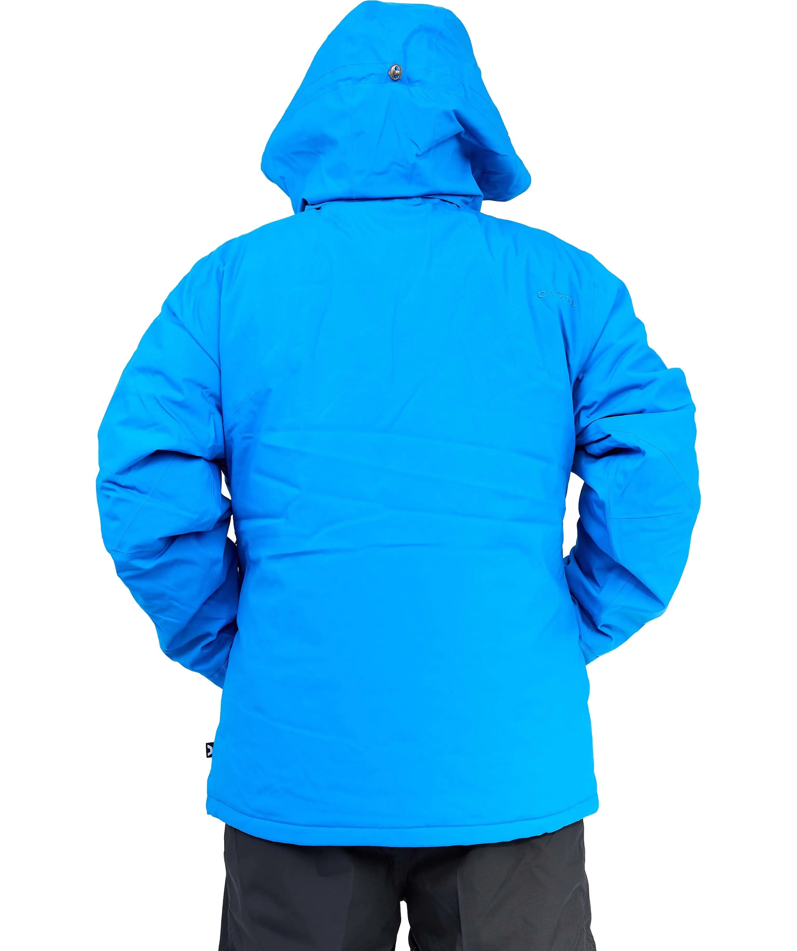 Cartel Bankso Mens Plus Size Ski Jacket Blue 3XL-4XL