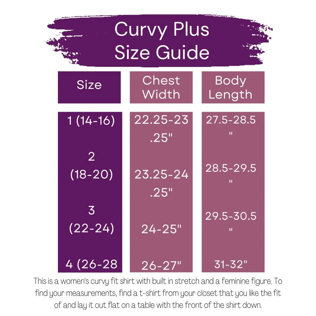 Choose Joy Scoop Neck Curvy Tee