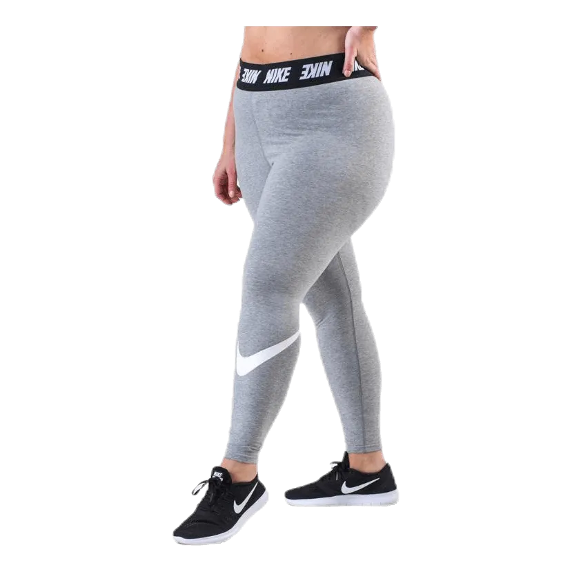 Club HW Legging Plus White/Grey
