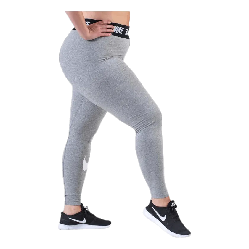 Club HW Legging Plus White/Grey