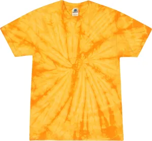 Colortone Spider Tie Dye T-Shirts for Men and Women - Unisex Short Sleeve Tie-Dye T Shirts for Adults