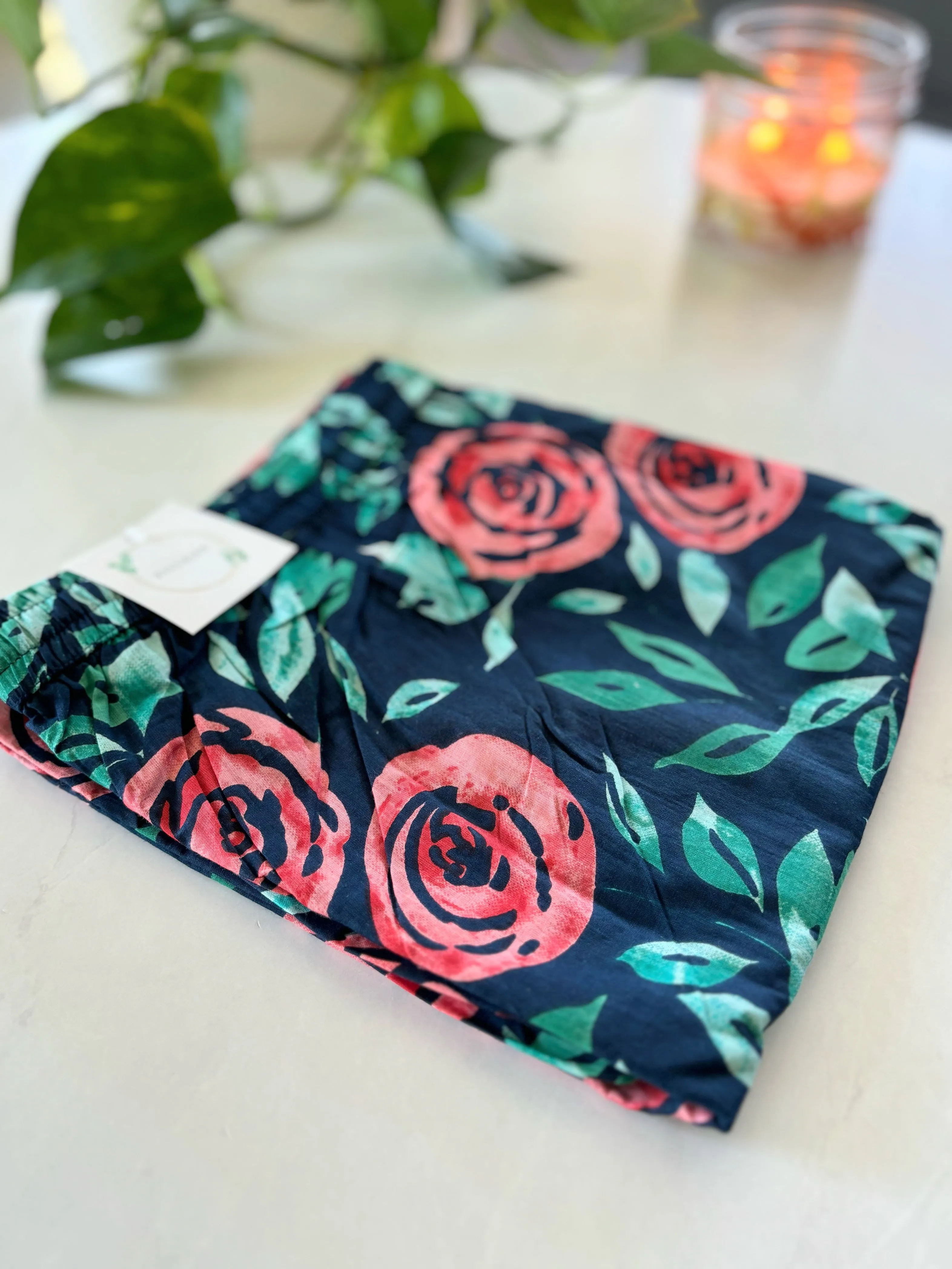 Cotton Pajama Pants Women - Royal Rose