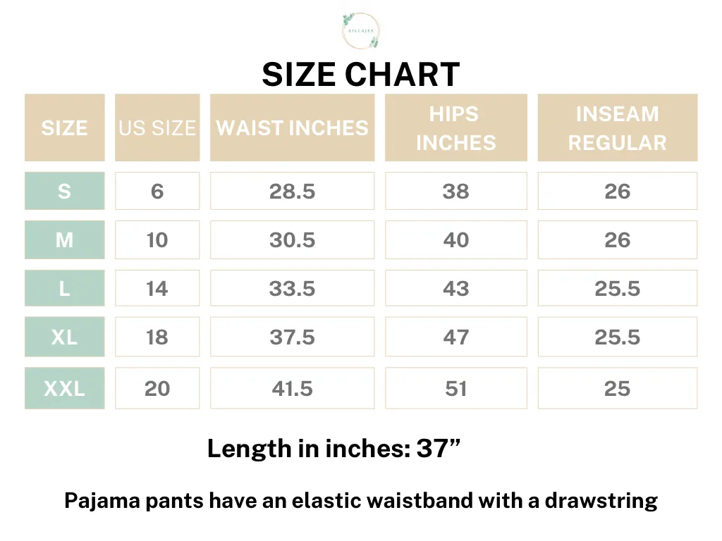 Cotton Pajama Pants Women - Royal Rose