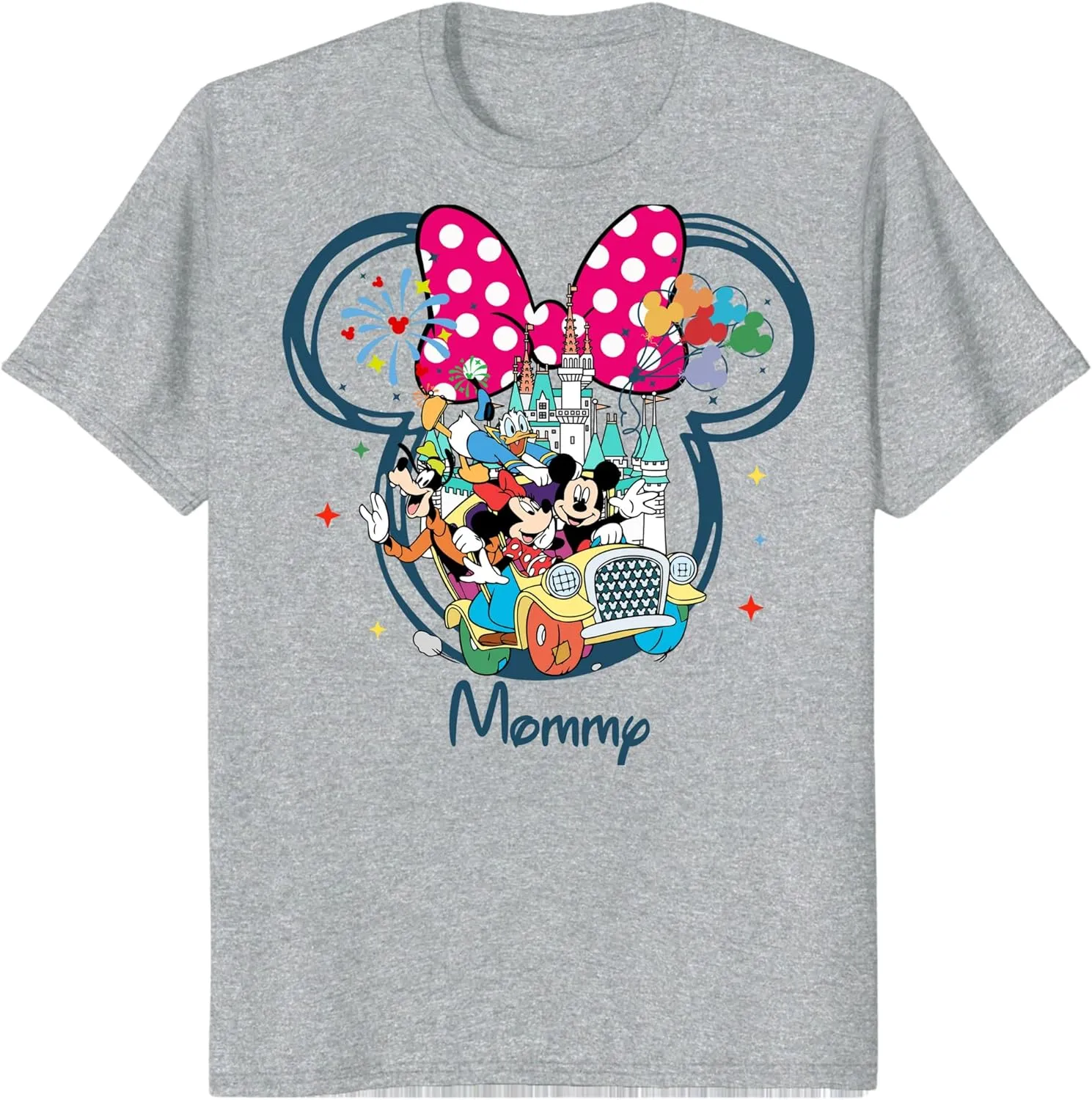 Custom Mickey Minnie T-Shirts Family Matching Mouse Shirts Customizable Vacation Tee Personalized Birthday Squad T Shirts