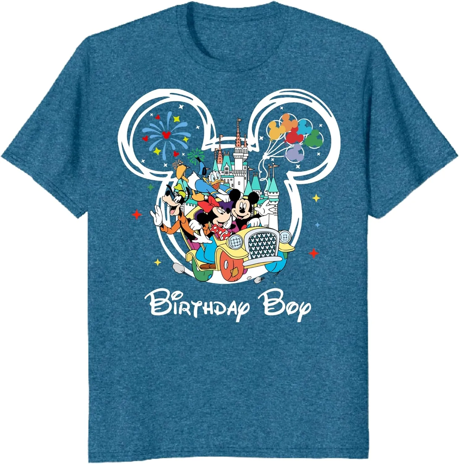 Custom Mickey Minnie T-Shirts Family Matching Mouse Shirts Customizable Vacation Tee Personalized Birthday Squad T Shirts