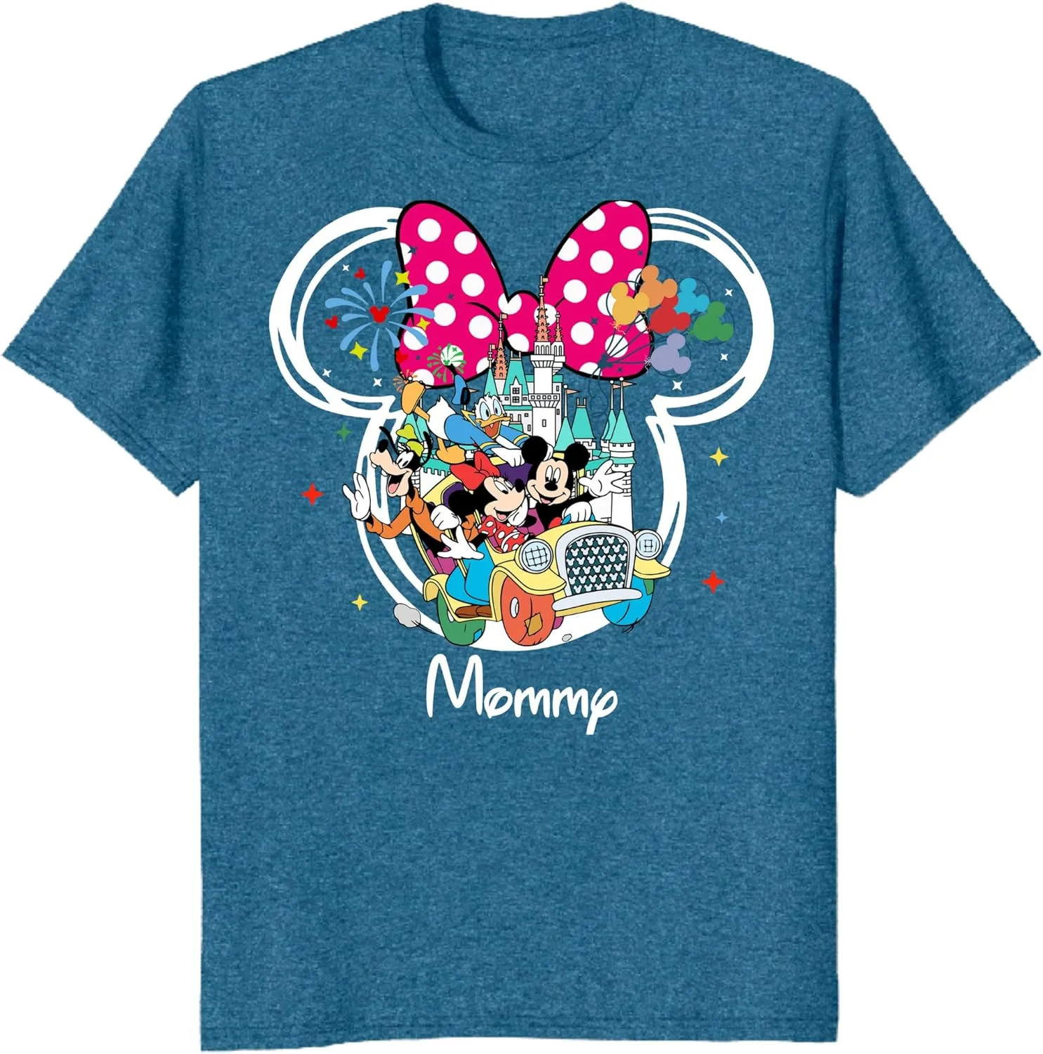 Custom Mickey Minnie T-Shirts Family Matching Mouse Shirts Customizable Vacation Tee Personalized Birthday Squad T Shirts