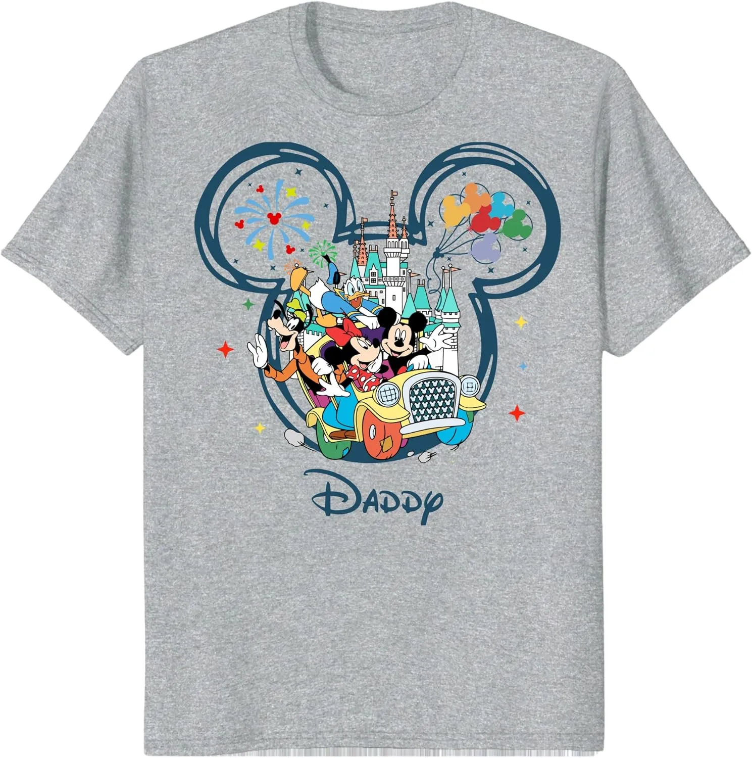 Custom Mickey Minnie T-Shirts Family Matching Mouse Shirts Customizable Vacation Tee Personalized Birthday Squad T Shirts