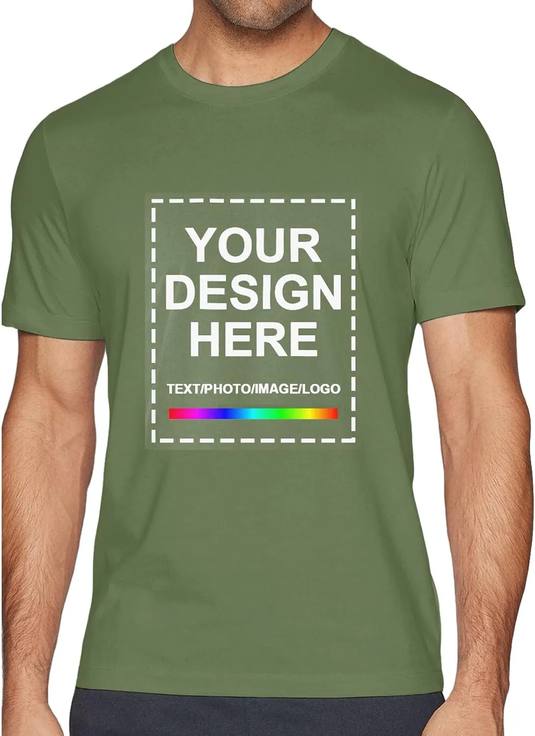 Custom T Shirts for MenCustom T Shirts Design Your OwnPersonalized T Shirts Customized Tee Gifts Add Photo Logo Text