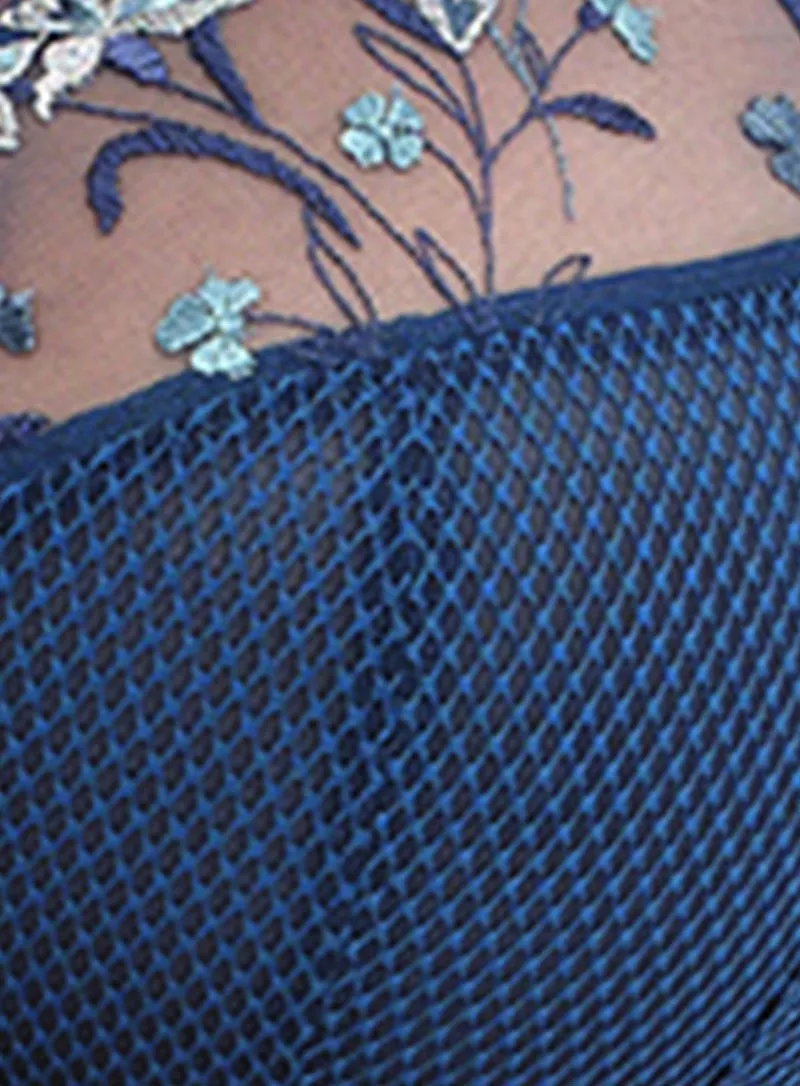 Elomi: Charley Underwired Plunge Bra Petrol