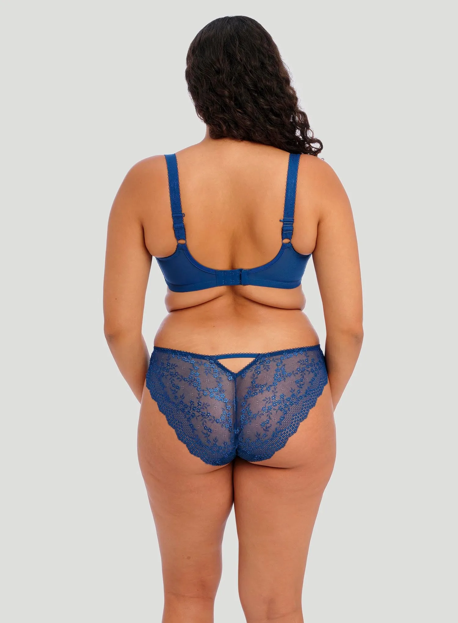 Elomi: Charley Underwired Plunge Bra Petrol