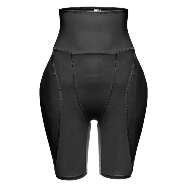 Fake Ass Women Tummy Control Butt Lift Panty Compression Shorts High Waist Trainer Body Shaper Hip Pads Enhancer Booty Lifter