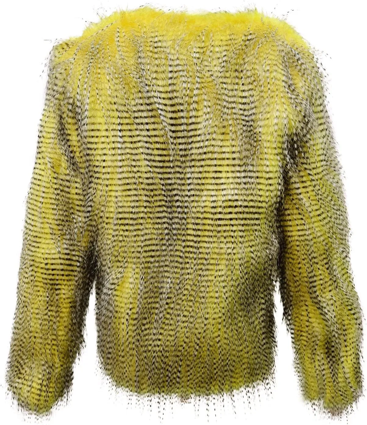 Faux Fur Coat For Women,2023 Winter Trendy Crop Open Front Cardigan Jackets,Long Sleeve Shaggy Fluffy Parka Coats
