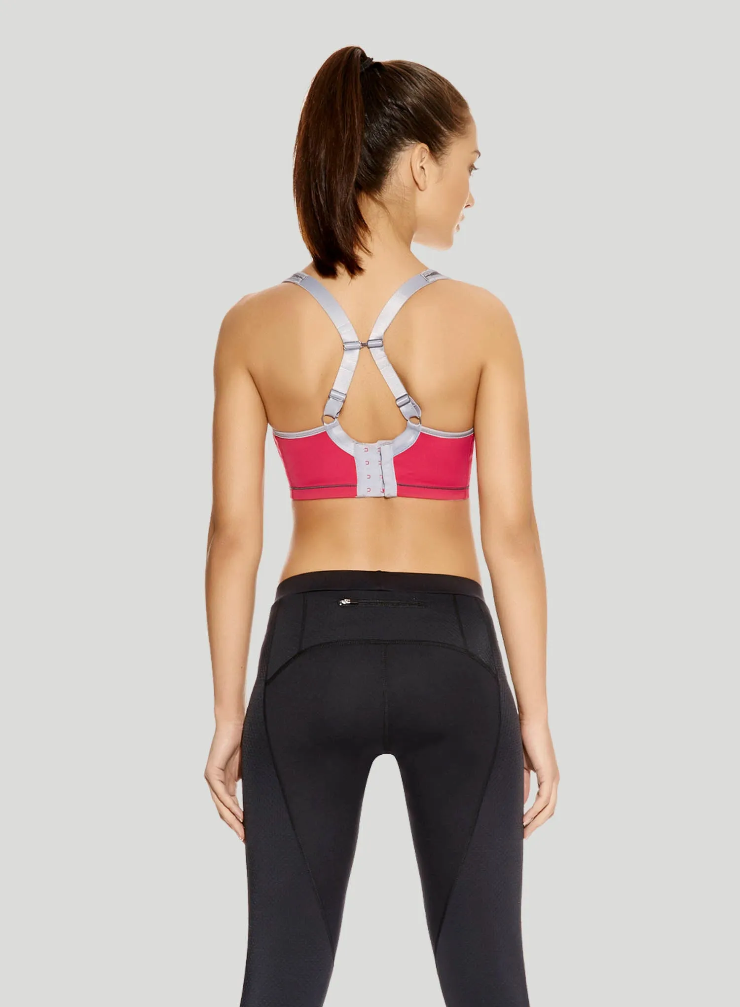 Freya Active: Sonic Spacer Bra Hot Crimson