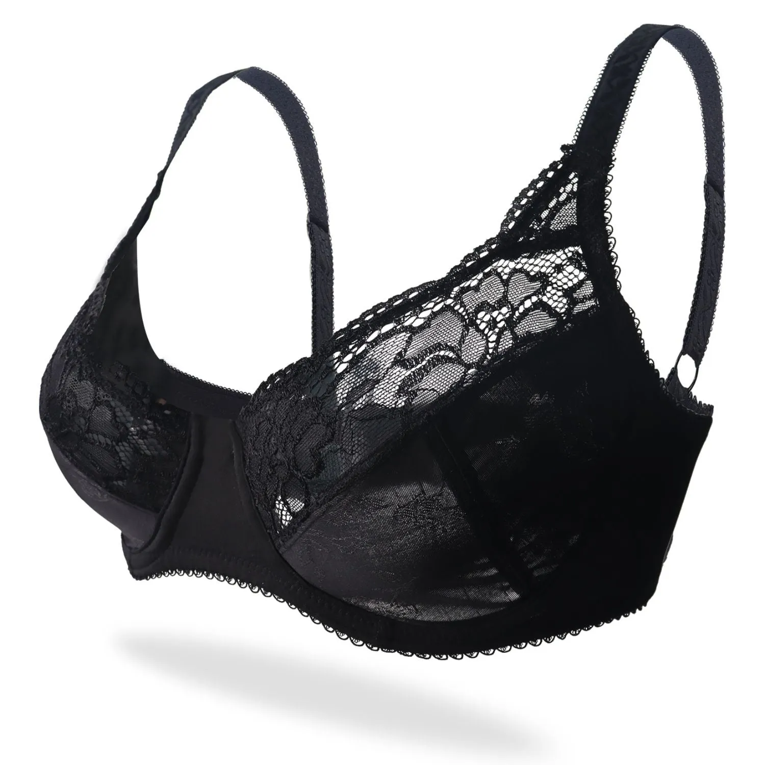 Full Coverage Minimizer Unlined Lightly Women Plus Size Bras