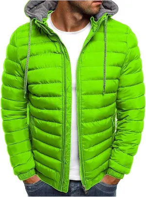 Full Zip Up Hoodie Sweatshirts For Men Casual Long Sleeve Jacket Zip Pocket Pullover Solid Color Winter Soft Outfits