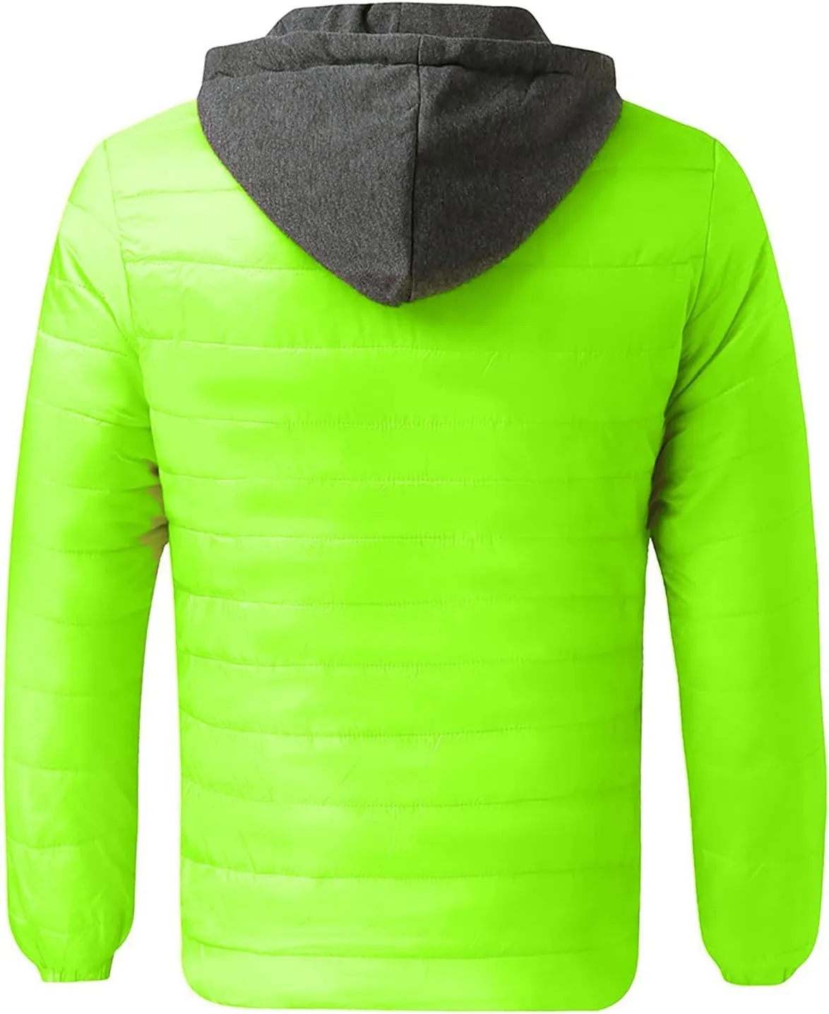 Full Zip Up Hoodie Sweatshirts For Men Casual Long Sleeve Jacket Zip Pocket Pullover Solid Color Winter Soft Outfits