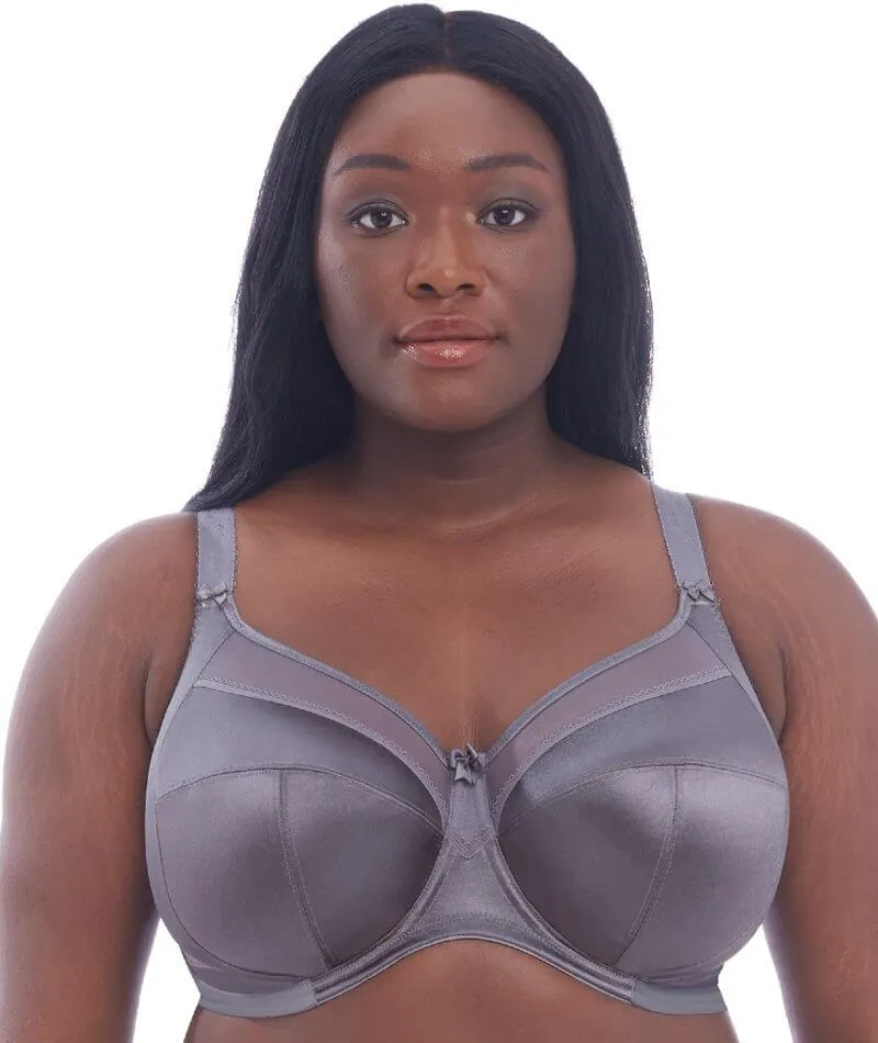 Goddess Keira Underwired Banded Bra - Blue Granite