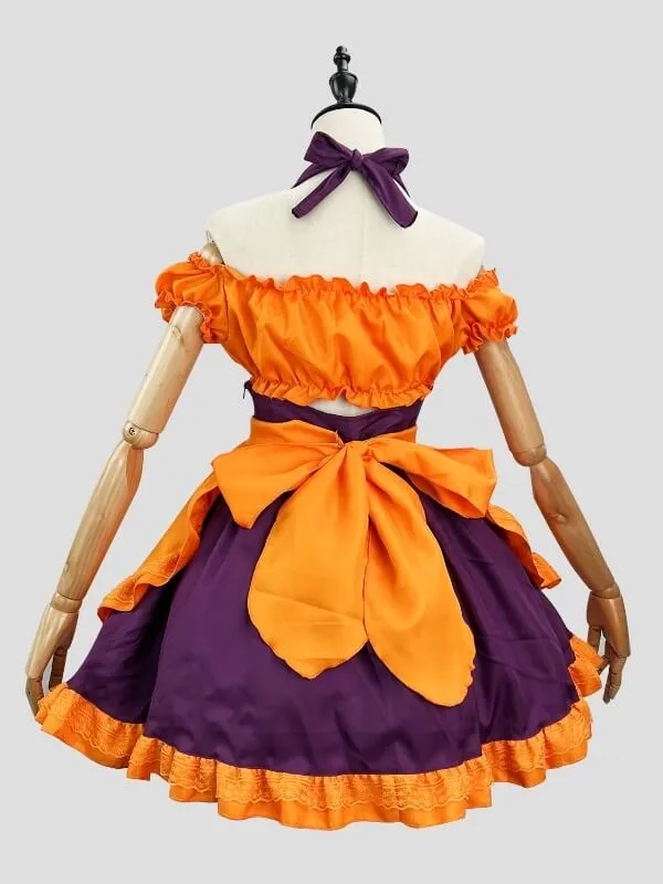 Halloween witch maid dress