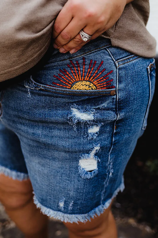 Hi-Rise Sun Shorts