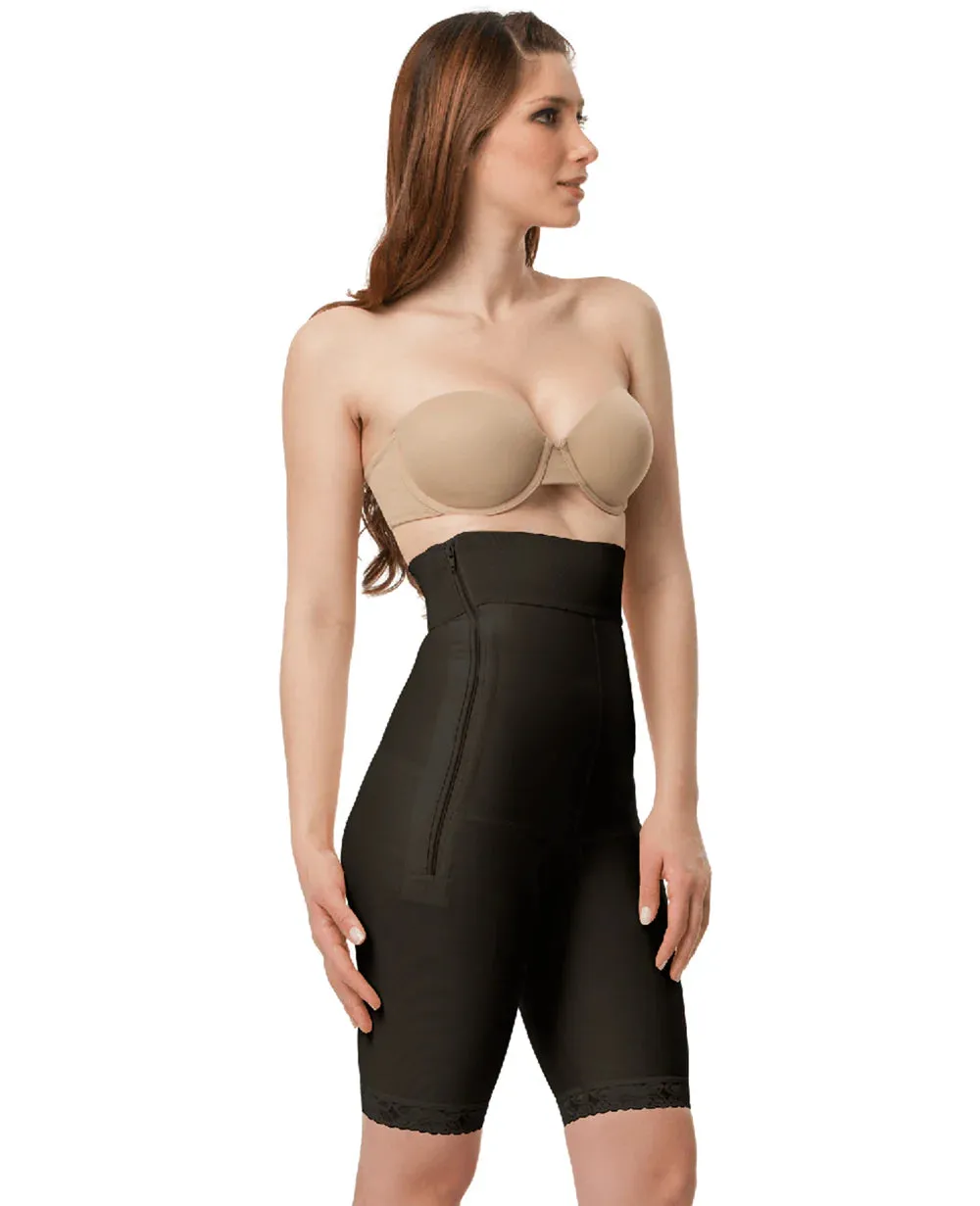 High Waisted Abdominal Girdle - Mid-Thigh