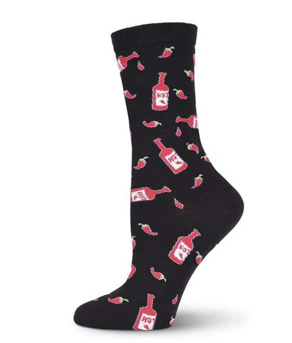 Hot N' Spicy Crew Socks