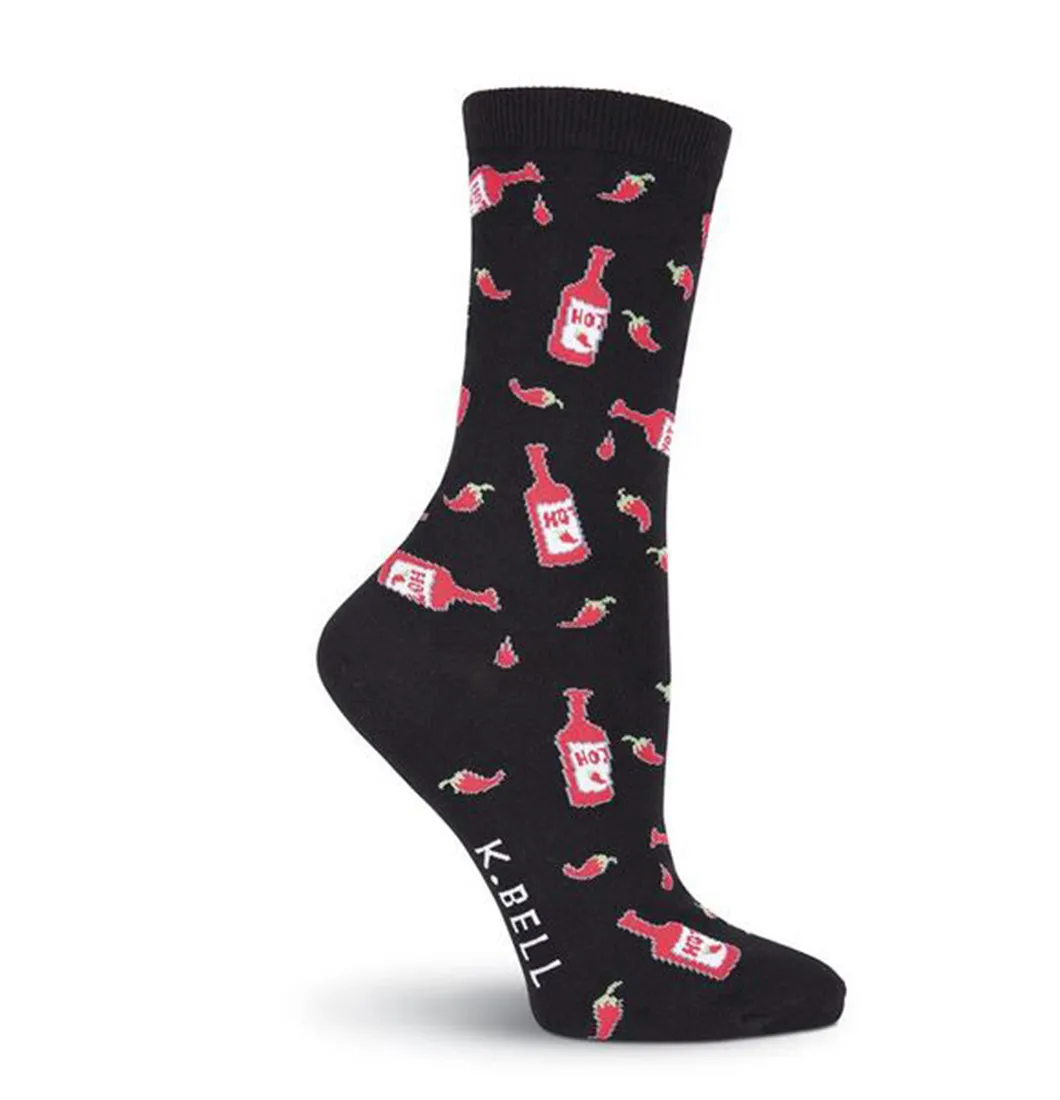 Hot N' Spicy Crew Socks