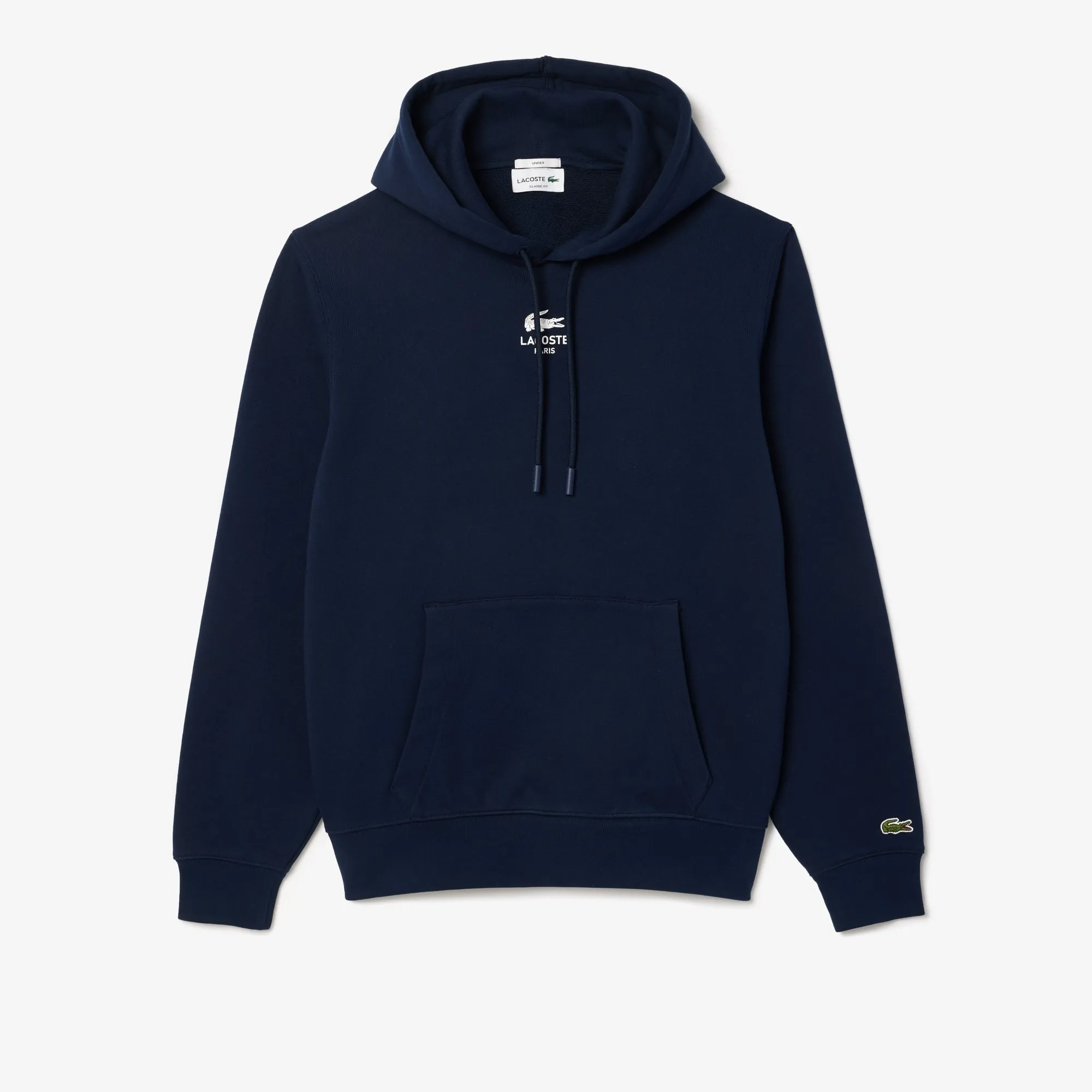 Lacoste Print Hoodie Navy Blue SH2740 166