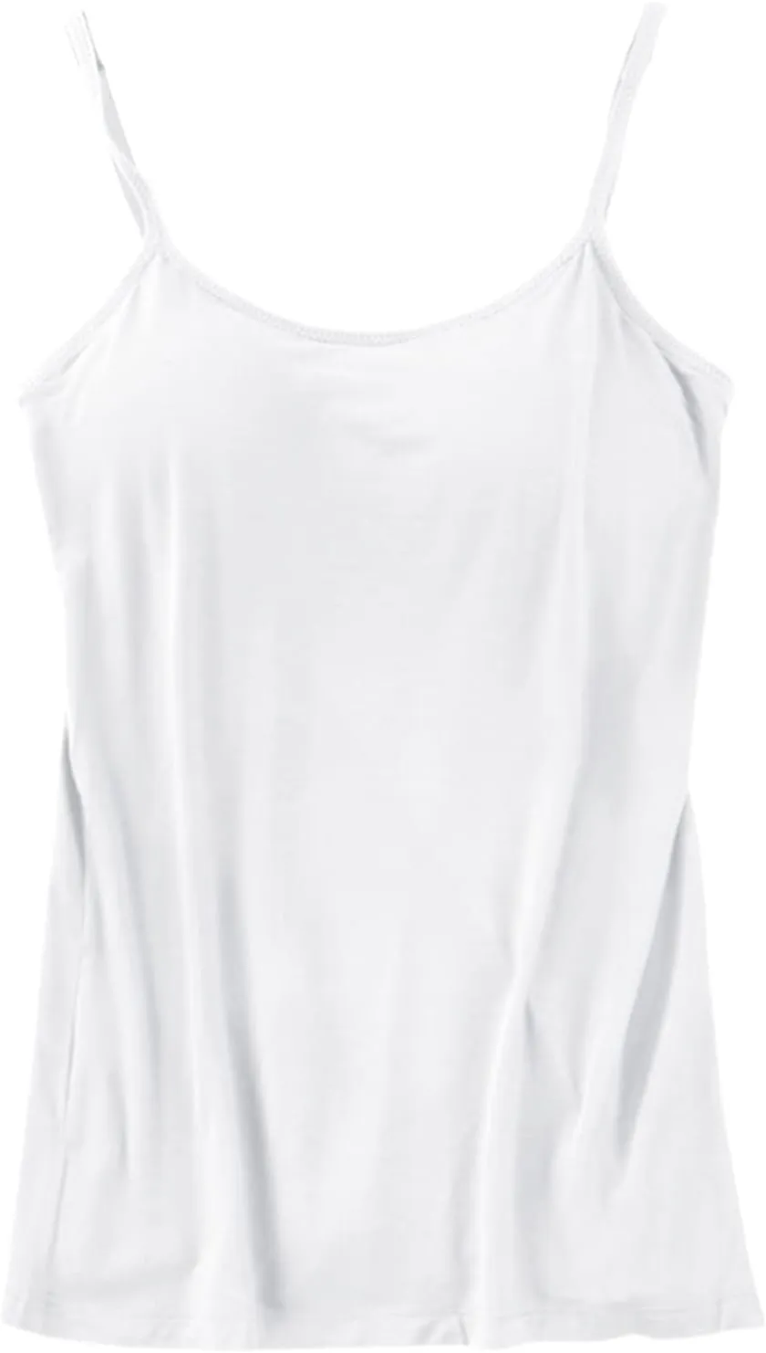 LCMTWX Built In Bra Tank Tops For Women Camisole With Frame Bra Undershirt Shelf Bra Tank Tops For Women Tank Top Women