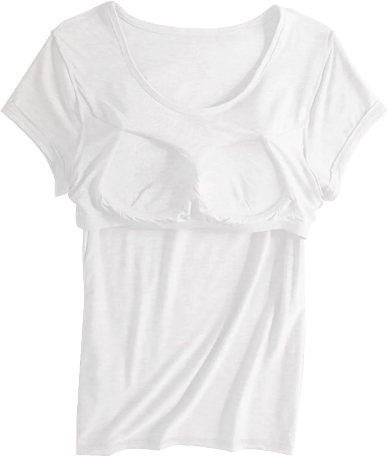LCMTWX Womens Tank Tops Thread With Chest Pad Without Wearing Bra One Tank Top Built In Bra Tops For Women Cropped Tank