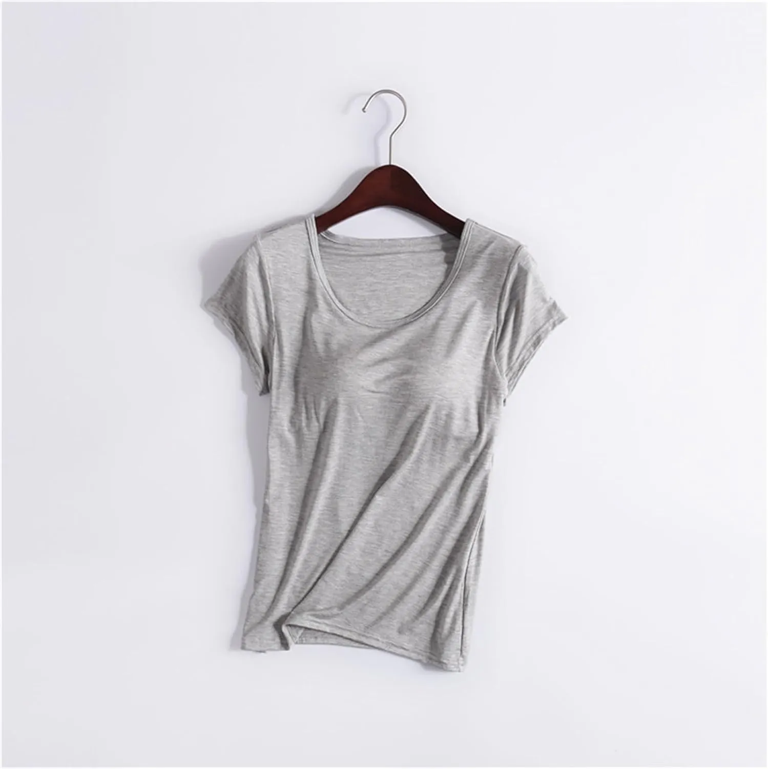 LCMTWX Womens Tank Tops Thread With Chest Pad Without Wearing Bra One Tank Top Built In Bra Tops For Women Cropped Tank