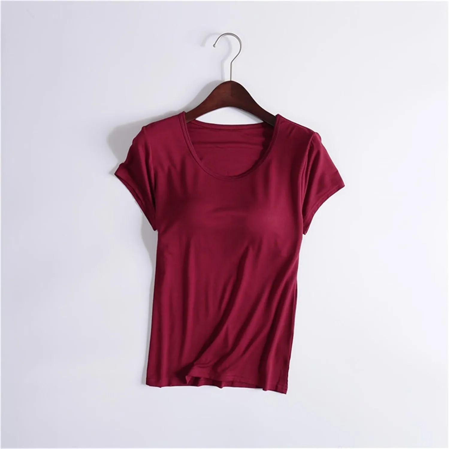 LCMTWX Womens Tank Tops Thread With Chest Pad Without Wearing Bra One Tank Top Built In Bra Tops For Women Cropped Tank