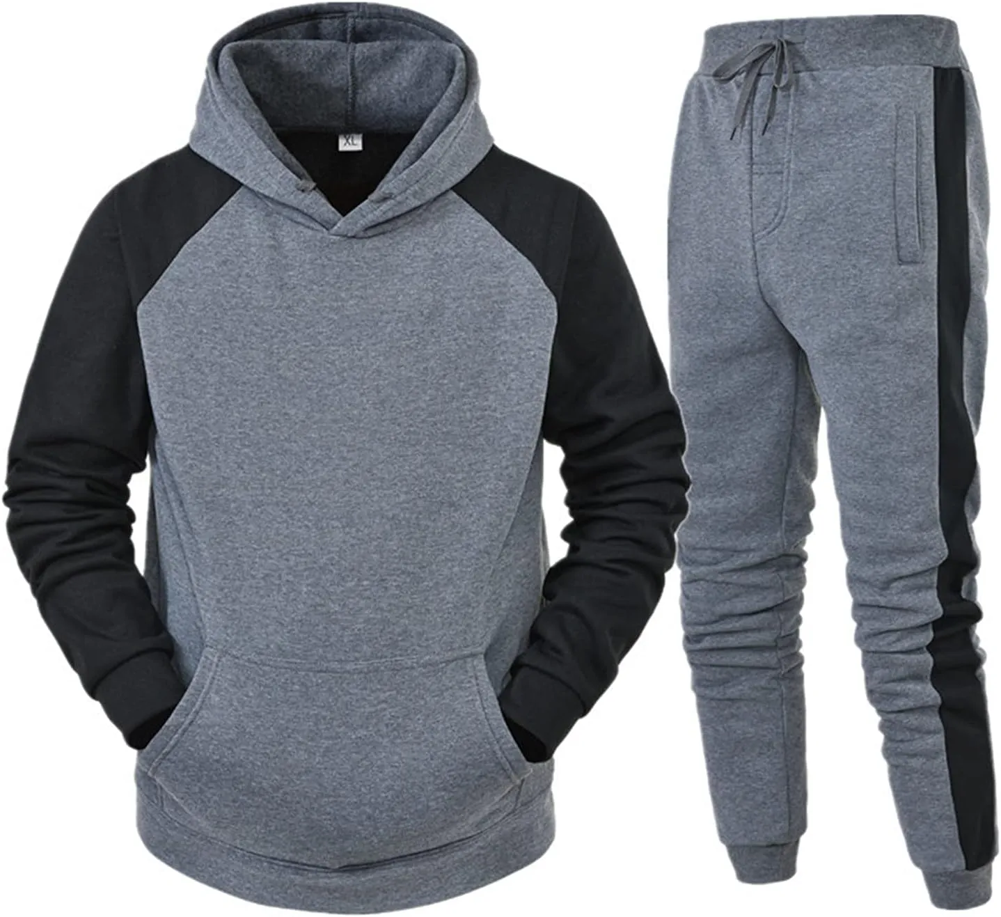 Leisure Sport Two-Piece Sweatsuit Hoodie Set Green Two Piece Workout Set Mens Summer Linen Pants Yellow Suit Men
