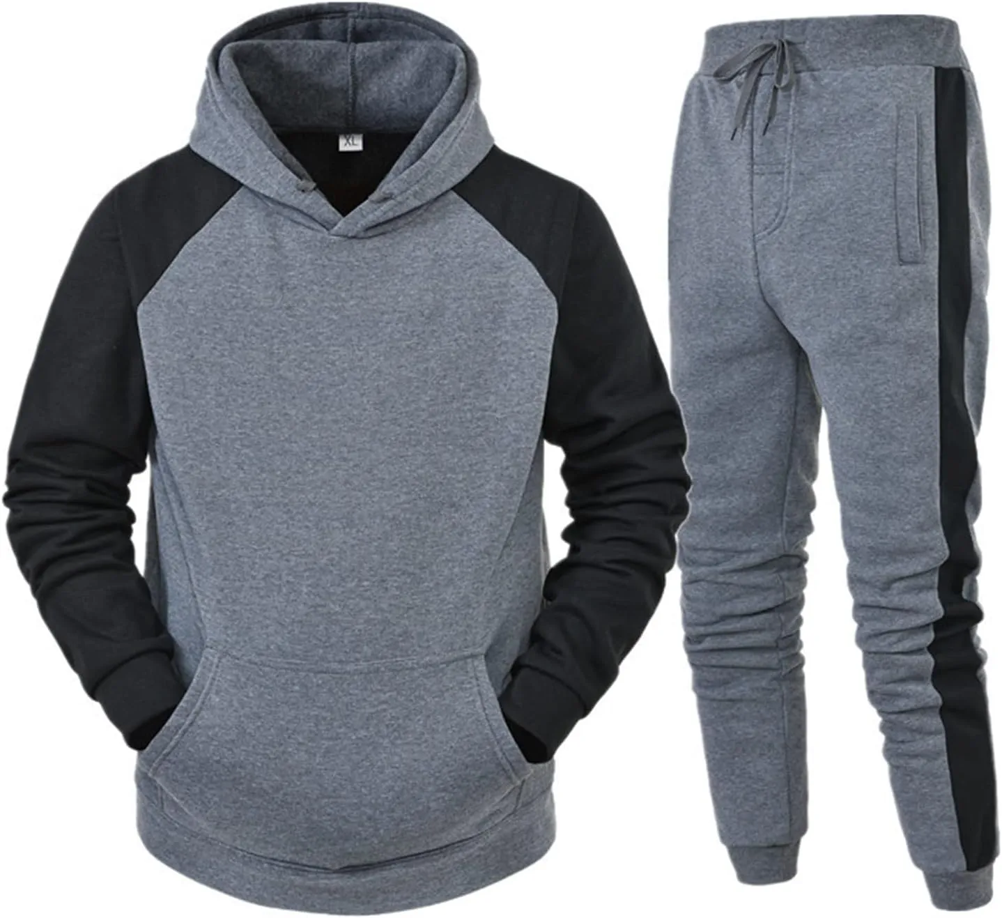 Leisure Sport Two-Piece Sweatsuit Hoodie Set Green Two Piece Workout Set Mens Summer Linen Pants Yellow Suit Men